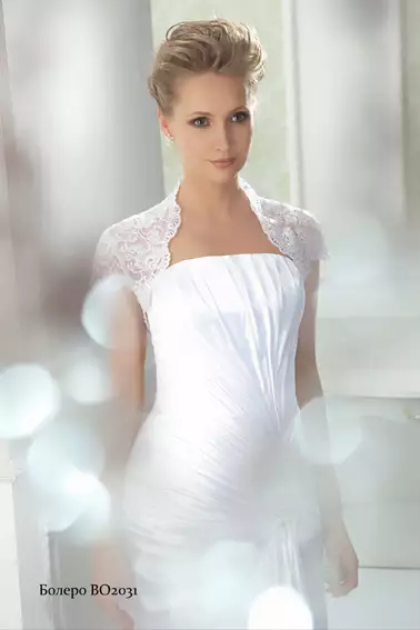  Болеро BO2031 | Широкий выбор свадебных платьев и аксессуаров в свадебном салоне «Ольга»