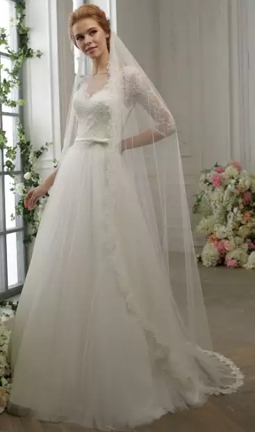  Фата AH9461 | Широкий выбор свадебных платьев и аксессуаров в свадебном салоне «Ольга»
