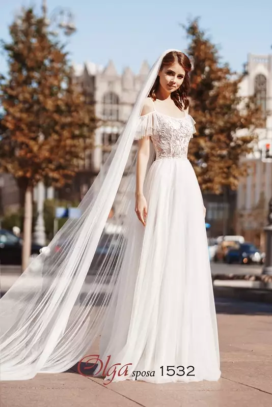 Olga Sposa 1532 | Широкий выбор свадебных платьев и аксессуаров в свадебном салоне «Ольга»