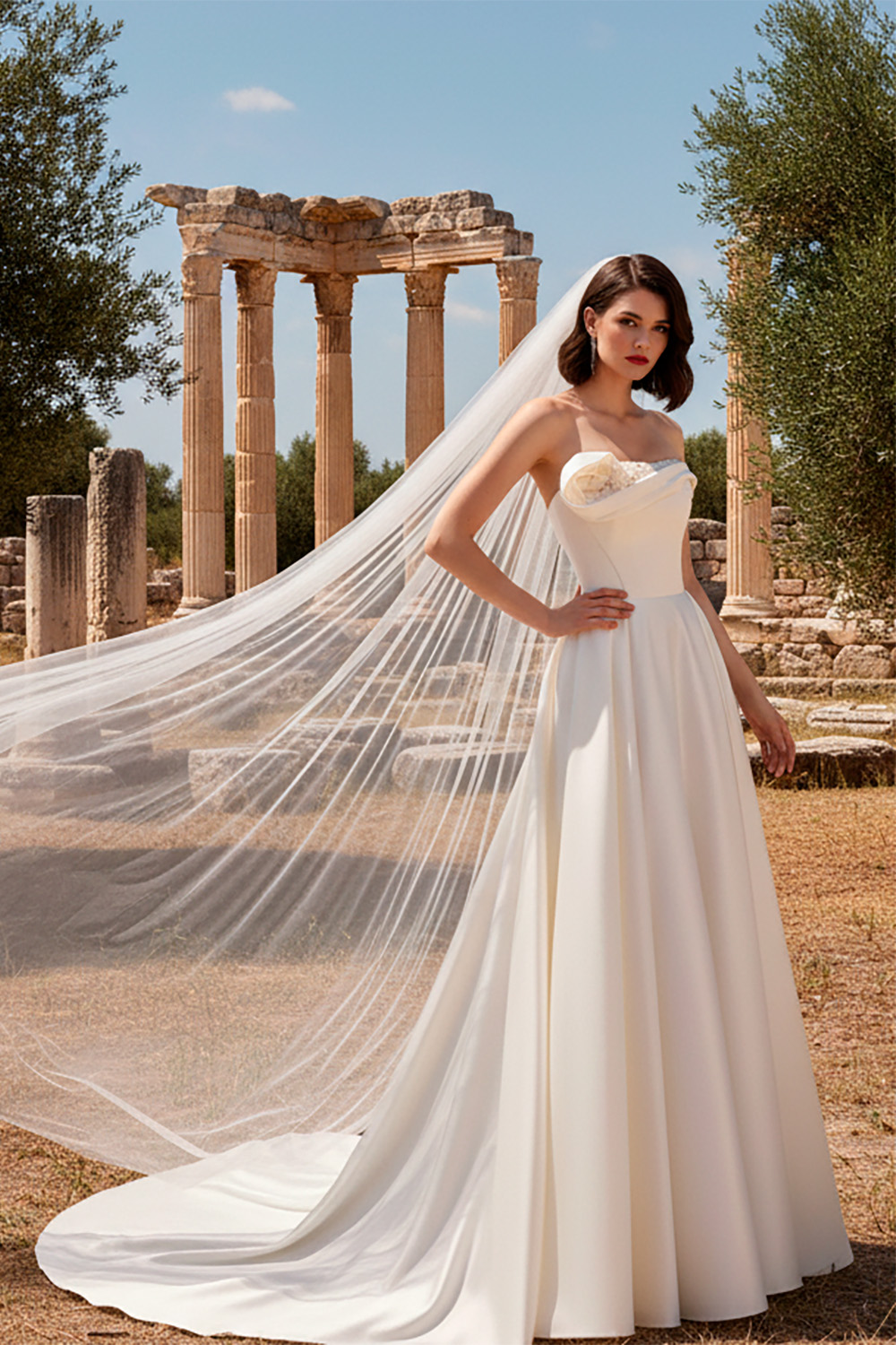 Olga Sposa 3020 | Широкий выбор свадебных платьев и аксессуаров в свадебном салоне «Ольга»