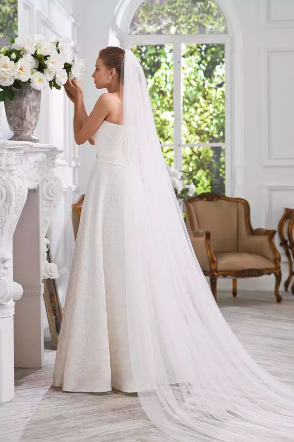  Фата ОО6350 | Широкий выбор свадебных платьев и аксессуаров в свадебном салоне «Ольга»