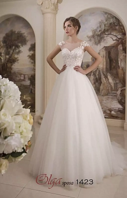Olga Sposa 1423 | Широкий выбор свадебных платьев и аксессуаров в свадебном салоне «Ольга»