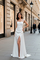 Olga Sposa Платье с драпировкой 3282 | Широкий выбор свадебных платьев и аксессуаров в свадебном салоне «Ольга»