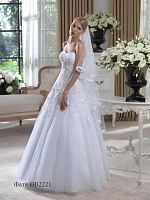 Фата OB2221 | Широкий выбор свадебных платьев и аксессуаров в свадебном салоне «Ольга»