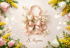 Поздравляем с 8 марта | Новости свадебного салона «Ольга»