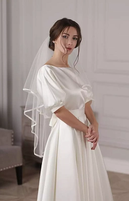  Фата АМ3912 | Широкий выбор свадебных платьев и аксессуаров в свадебном салоне «Ольга»