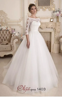 Olga Sposa 1403 | Широкий выбор свадебных платьев и аксессуаров в свадебном салоне «Ольга»