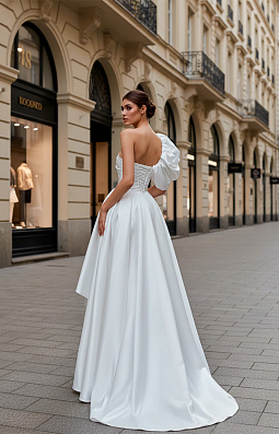 Olga Sposa 3285 с рукавом | Широкий выбор свадебных платьев и аксессуаров в свадебном салоне «Ольга»